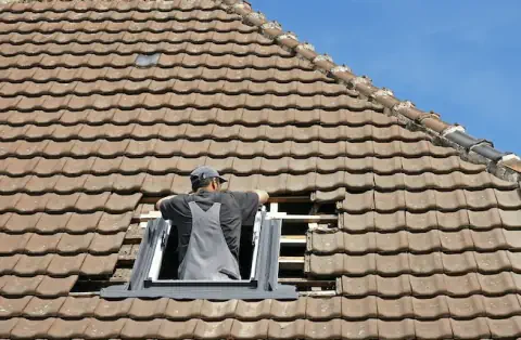Pose de velux - Bazemont